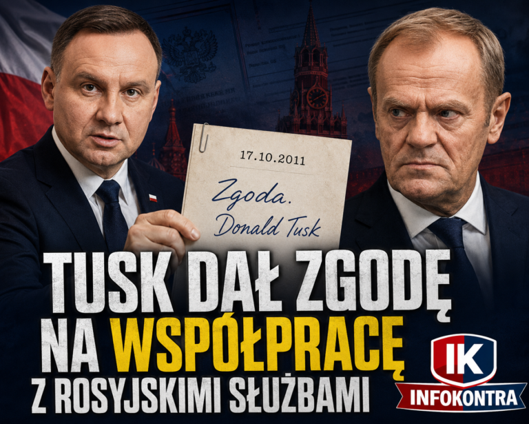 Andrzej Duda pokazuje dokument z podpisem Donalda Tuska